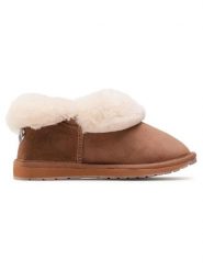 EMU Australia Śniegowce Platino Mintaro WP11850 Brązowy. Brązowe śniegowce damskie Emu Australia, ze skóry. Za 529.99 zł.