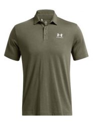 Under Armour Koszulka polo "Icon" w kolorze khaki rozmiar: L. Brązowe koszulki polo męskie Under Armour, l, bez wzorów, bez ramiączek. Za 134.95 zł.