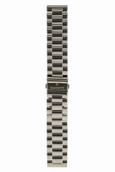 Pasek uniwersalny do smartwatchy Garett stalowy 22 mm V. Szare paski męskie GARETT, bez wzorów, z materiału, sportowe. Za 59.00 zł.