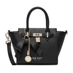 Torebka Nine West. Czarne torebki klasyczne damskie Nine West, bez wzorów, bez dodatków. Za 329.99 zł.