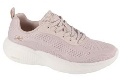 Buty SKECHERS BOBS INFINITY Biały. Białe buty sportowe na co dzień damskie Skechers, bez wzorów, z materiału. Za 297.75 zł.