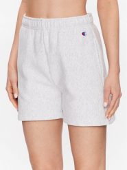 Champion Szorty sportowe Minimal Reverse Weave 116247 Szary Regular Fit. Szare spodenki sportowe damskie CHAMPION, xl, z bawełny. Za 149.99 zł.