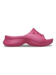 Crocs Klapki "Bae" w kolorze różowym rozmiar: 41/42. Różowe klapki damskie Crocs, bez wzorów, bez obcasa. Za 153.34 zł.