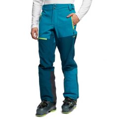 Spodnie skiturowe męskie CMP 32W3667. Zielone spodnie materiałowe męskie CMP, bez wzorów, sportowe. Za 469.99 zł.