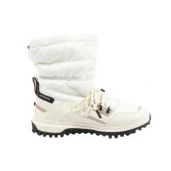 Buty Śniegowe Ze Skóry Ekologicznej Dla Kobiet. Białe trapery damskie Colmar, ze skóry ekologicznej, bez obcasa. Za 454.99 zł.