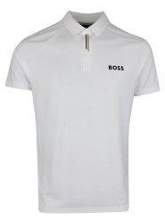 Hugo Boss Underwear Koszulka polo w kolorze białym rozmiar: L. Białe koszulki polo męskie Hugo Boss Underwear, l, bez wzorów, z bawełny, bez ramiączek. Za 384.95 zł.