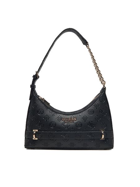 Guess Torebka HWPD96 30180 Czarny. Czarne torebki klasyczne damskie Guess, z aplikacjami, ze skóry, bez dodatków. Za 289.99 zł.