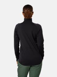 KARI TRAA Bluza polarowa "Evelyn" w kolorze czarnym rozmiar: L. Czarne bluzy bez kaptura damskie Kari Traa, l, z polaru. Za 239.86 zł.