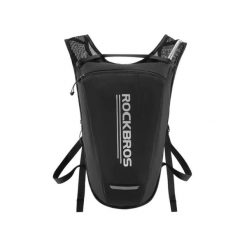 Plecak rowerowy Flexpack 2L. Czarne plecaki damskie ROCKBROS, bez wzorów, sportowe. Za 169.99 zł.