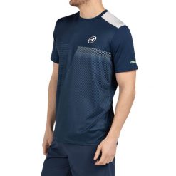 T-shirt Bullpadel Motril. Niebieskie t-shirty damskie bullpadel, s, bez wzorów, bez kołnierzyka. Za 248.45 zł.