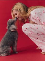 Muślinowa piżama dwuczęściowa - złamana biel. Piżamy damskie Reserved, l, bez wzorów, z bawełny, bez ramiączek. W wyprzedaży za 109.99 zł.