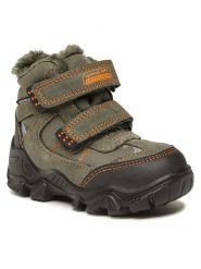 Sprandi Śniegowce CP91-21970 Khaki. Brązowe buty zimowe chłopięce Sprandi, z materiału. Za 129.99 zł.