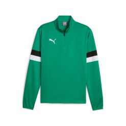 Bluza treningowa z zamkiem błyskawicznym 1/4 Puma Rise. Zielone bluzy bez kaptura męskie Puma. Za 214.50 zł.