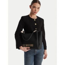 Torebka LOVE MOSCHINO. Brązowe torebki klasyczne damskie Love Moschino, bez wzorów, bez dodatków. Za 949.99 zł.