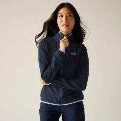 Damska bluza polarowa Rivendell z zamkiem błyskawicznym. Zielone bluzy z kapturem damskie Regatta, m, z materiału. Za 243.50 zł.