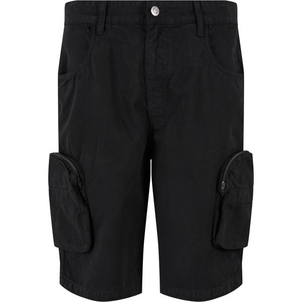 Krótka workowata cargo Urban Classics. Czarne szorty męskie Urban Classics, na lato, bez wzorów, z bawełny. Za 191.00 zł.
