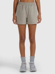 4F Szorty sportowe w kolorze khaki rozmiar: XS. Brązowe spodenki sportowe damskie 4f, xs, z materiału, outdoorowe. Za 54.99 zł.