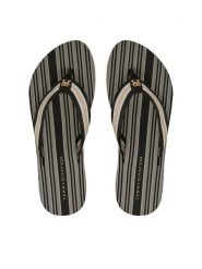 Tommy Hilfiger Japonki Im Th Print Beach Sandal FW0FW08370 Czarny. Czarne klapki damskie Tommy Hilfiger, bez wzorów, z materiału, bez obcasa. Za 159.99 zł.