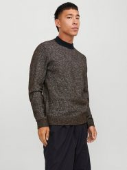 Jack & Jones Sweter w kolorze brązowym rozmiar: XL. Brązowe swetry męskie Jack & Jones, xl, bez wzorów, bez kołnierzyka. Za 86.99 zł.