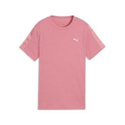 Młodzieżowa koszulka Essentials Tape PUMA. Czerwona t-shirty damskie Puma, m, bez wzorów, bez kołnierzyka. Za 99.00 zł.