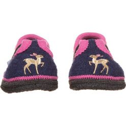 Kapcie w kolorze granatowym. Niebieskie buciki dla niemowląt Lamino Shoes, z gumy, bez zapięcia. W wyprzedaży za 59.95 zł.