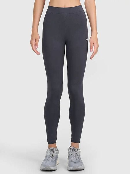 4F Legginsy w kolorze antracytowym rozmiar: S. Czarne legginsy damskie 4f, s, bez wzorów. Za 44.09 zł.