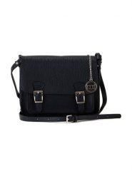 Mia Tomazzi Skórzana torebka "Ontani" w kolorze granatowym - 26 x 18 x 9 cm rozmiar: onesize. Niebieskie torebki klasyczne damskie Mia Tomazzi, bez wzorów, z materiału, bez dodatków. Za 260.99 zł.