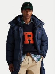 Polo Ralph Lauren Płaszcz zimowy 710P01338001 Granatowy Regular Fit. Niebieskie płaszcze męskie Polo Ralph Lauren, na zimę, m, bez wzorów, z syntetyku. Za 3,399.00 zł.