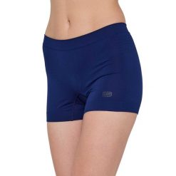 Bokserki damskie do biegania Brubeck B-LIGHT. Niebieskie bokserki i panty damskie Brubeck, s, bez wzorów, z poliamidu. Za 44.99 zł.