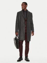Boss Płaszcz przejściowy H-Hyde 50528132 Czarny Slim Fit. Czarne płaszcze męskie Boss, m, bez wzorów, z syntetyku. Za 1,379.00 zł.