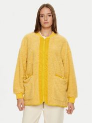 American Vintage Kurtka przejściowa Hoktown HOK16DH24 Żółty Loose Fit. Żółte kurtki damskie American vintage, s, bez wzorów, z syntetyku, bez kaptura. Za 549.99 zł.