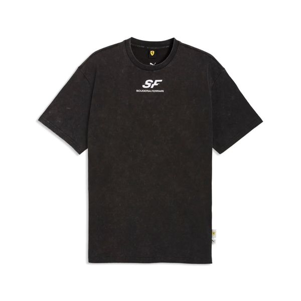 T-shirt Puma Ferrari. Czarne t-shirty męskie Puma, xs, bez wzorów, bez kołnierzyka. Za 194.50 zł.