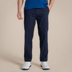 Spodnie Craghoppers NosiLife Santos II. Niebieskie spodnie materiałowe męskie CRAGHOPPERS, bez wzorów, sportowe. Za 465.50 zł.