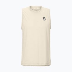 Koszulka do biegania męska SCOTT Endurance LT Tank. Białe t-shirty sportowe męskie Scott, l, z materiału, bez ramiączek, do biegania. Za 109.99 zł.