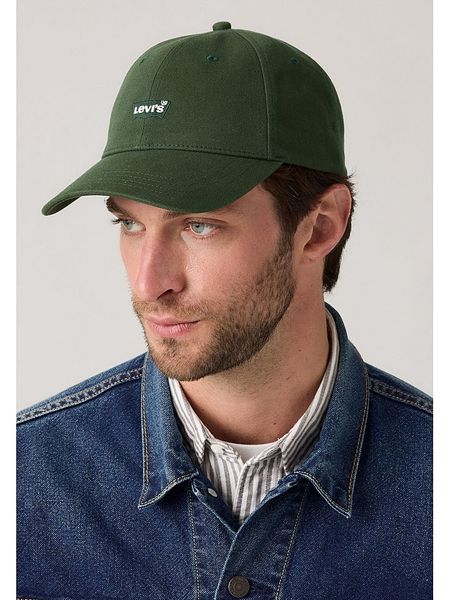 Levi's Czapka w kolorze oliwkowym rozmiar: onesize. Brązowe czapki męskie Levi's, bez wzorów, z bawełny, sportowe. Za 91.56 zł.