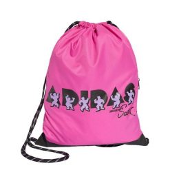 Torba-worek adidas x Jeremy Scott. Czarne torebki klasyczne damskie Adidas, bez wzorów, z materiału, bez dodatków. Za 79.95 zł.