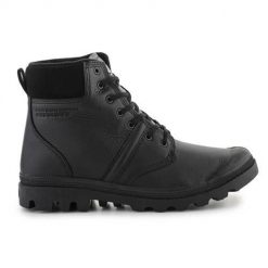 Buty do chodzenia męskie Palladium Trapery Pallabrousse Cuffwp. Czarne buty zimowe męskie Palladium, z materiału, za kostkę, bez zapięcia. Za 779.45 zł.