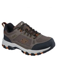 Buty trekkingowe Skechers Selmen Cormack brązowe. Brązowe buty trekkingowe męskie Skechers, ze skóry, bez zapięcia, outdoorowe. Za 398.60 zł.