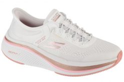Buty do biegania damskie, Slip-Ins: Go Run Elevate 2.0 - Banyan. Białe obuwie do biegania damskie Skechers. Za 582.60 zł.