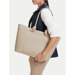 Torebka Beverly Hills Polo Club. Brązowe torebki klasyczne damskie Beverly Hills Polo Club, bez wzorów, bez dodatków. Za 299.99 zł.