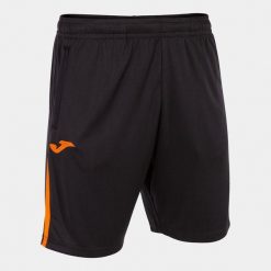 Shorts JOMA Championship VII 3XL - Czarny/Orange, Oddychające i Lekkie. Brązowe spodenki sportowe damskie Joma, m, do piłki nożnej. Za 163.99 zł.