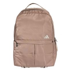Plecak Yoga. Brązowe plecaki damskie Adidas, bez wzorów, z materiału. Za 219.00 zł.