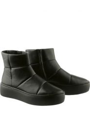 Högl Skórzane botki "Paddy" w kolorze czarnym rozmiar: 42. Czarne botki damskie HÖGL, bez obcasa, bez zapięcia. Za 545.19 zł.