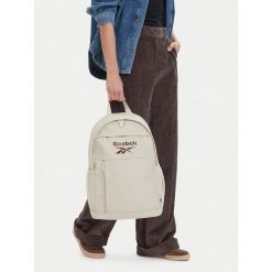 Plecak Reebok. Brązowe plecaki męskie Reebok, bez wzorów. Za 99.99 zł.