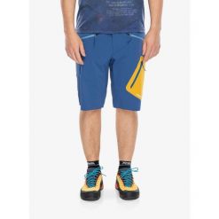Spodenki turystyczne męskie Crazy Short Resolution. Niebieskie szorty męskie Crazy, bez kołnierzyka. Za 560.99 zł.
