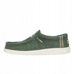 HeyDude Męskie Mokasyny Wally Jute. Brązowe mokasyny męskie Hey dude, z materiału. Za 199.00 zł.