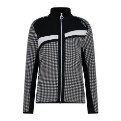 Damska kurtka narciarska CMP. Czarne kurtki damskie CMP, m, bez wzorów, bez kaptura, narciarskie. Za 428.25 zł.