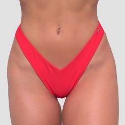 Dół od bikini damski pływanie brazylijski czerwony HAWAII. Czerwone bikini damskie GYMBEAM, bez wzorów. Za 75.90 zł.