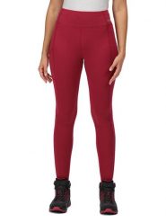 Regatta Legginsy sportowe "Holeen II" w kolorze czerwonym rozmiar: 38. Czerwone legginsy damskie Regatta, bez wzorów, z materiału. Za 78.84 zł.