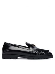 PINKO Mokasyny Nora 01 SD0435P114 Czarny. Czarne mokasyny damskie Pinko, z lakierowanej skóry. Za 1,469.00 zł.